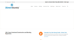 Desktop Screenshot of directsurety.com